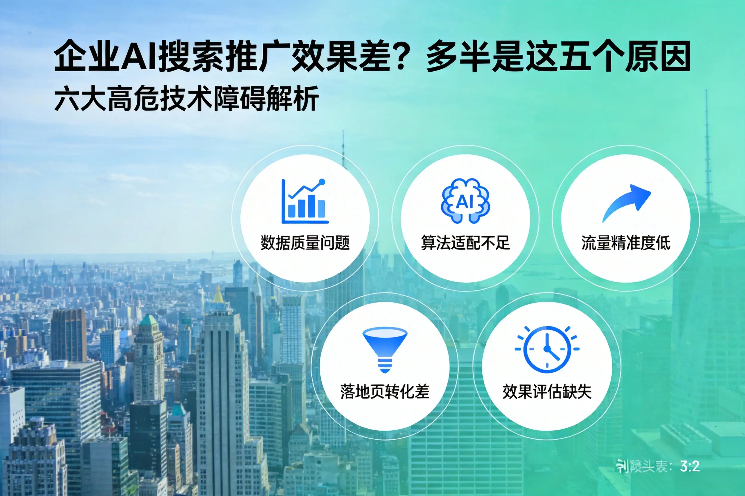马龙企业AI搜索推广效果差?多半是这五个原因